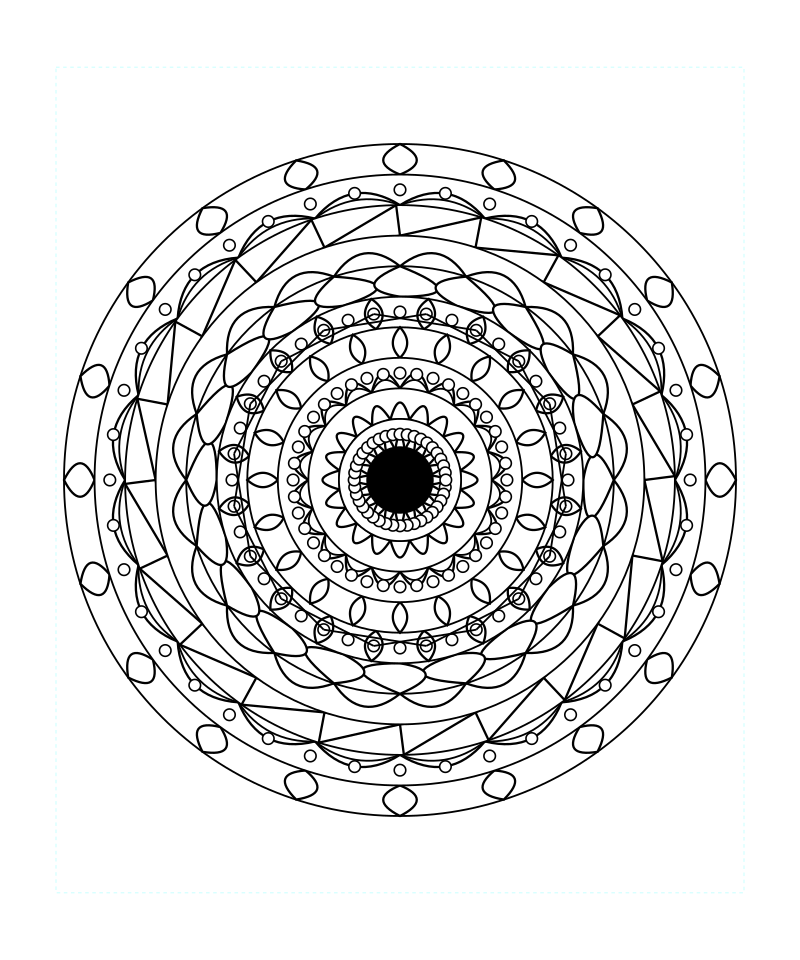 Lotus Sacred Geometry Mandala Free Download Svg