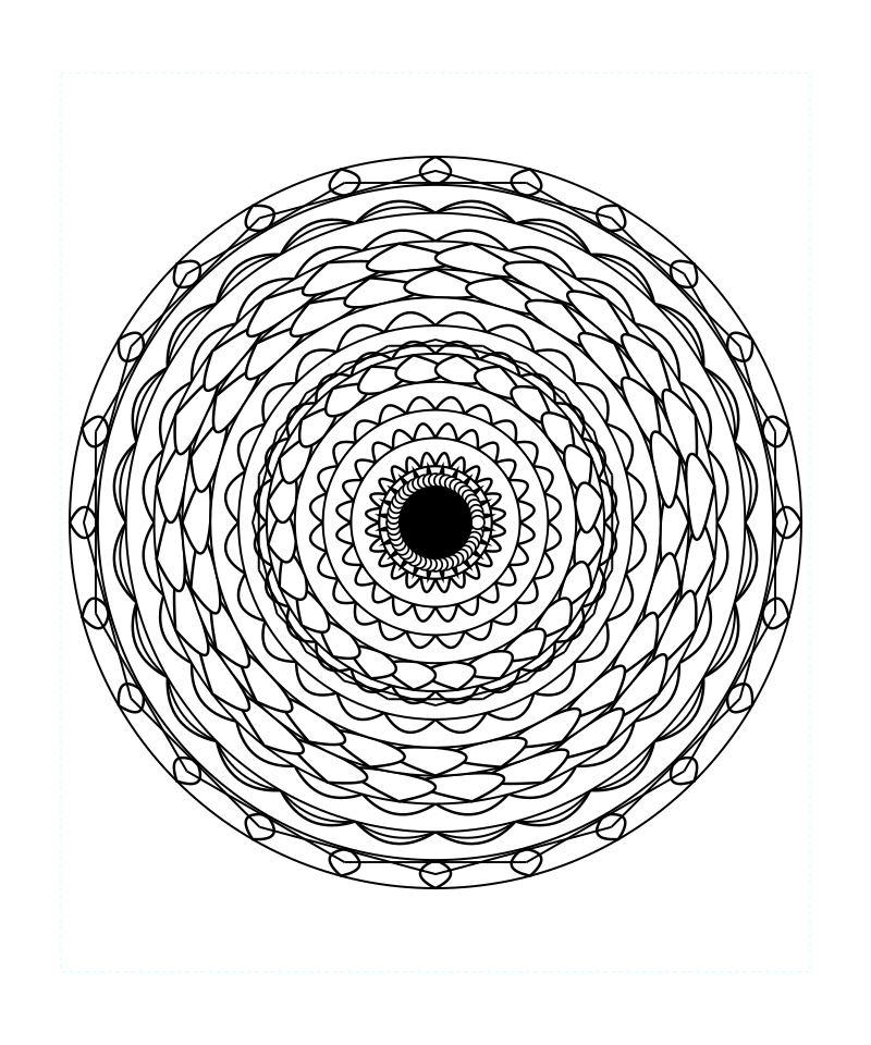 Star Sacred Geometry Mandala Free Download Svg